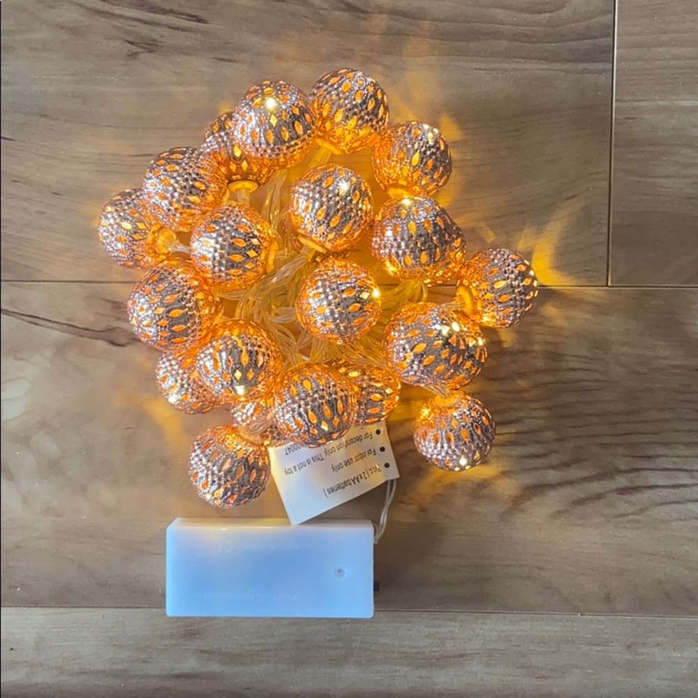 Anko LED Metal Balls string lights - Picture 3 of 15